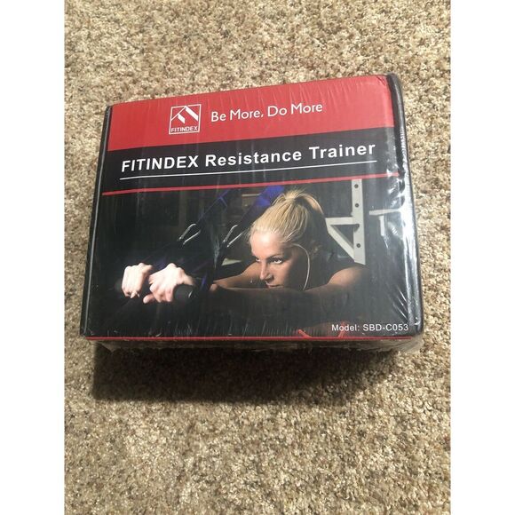 FITINDEX Bodyweight Resistance Trainer Kit, Home Resistance‎ Training Straps New - Picture 1 of 3